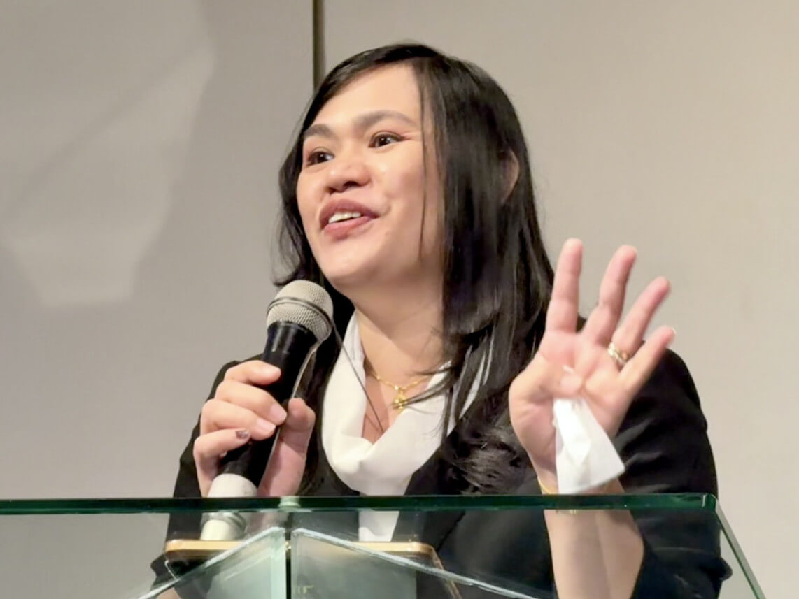 Myla Iglesias AcuñaThe new EJAP president outlined her program for the organization's 40th year.