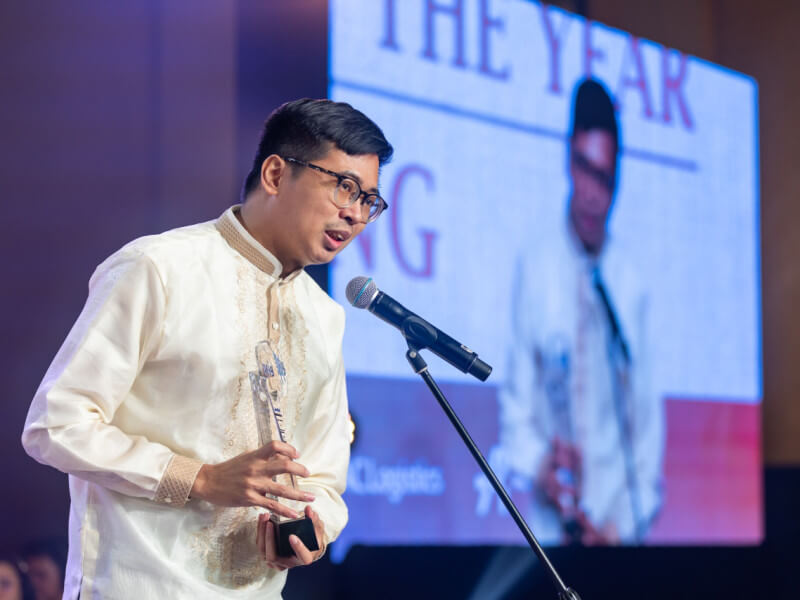 Jasper Arcalas wins for agriculture.