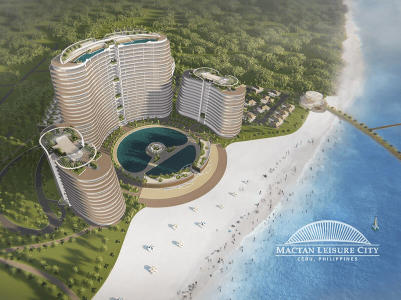 Artist’s rendition of the Mactan Leisure City project in Cebu.