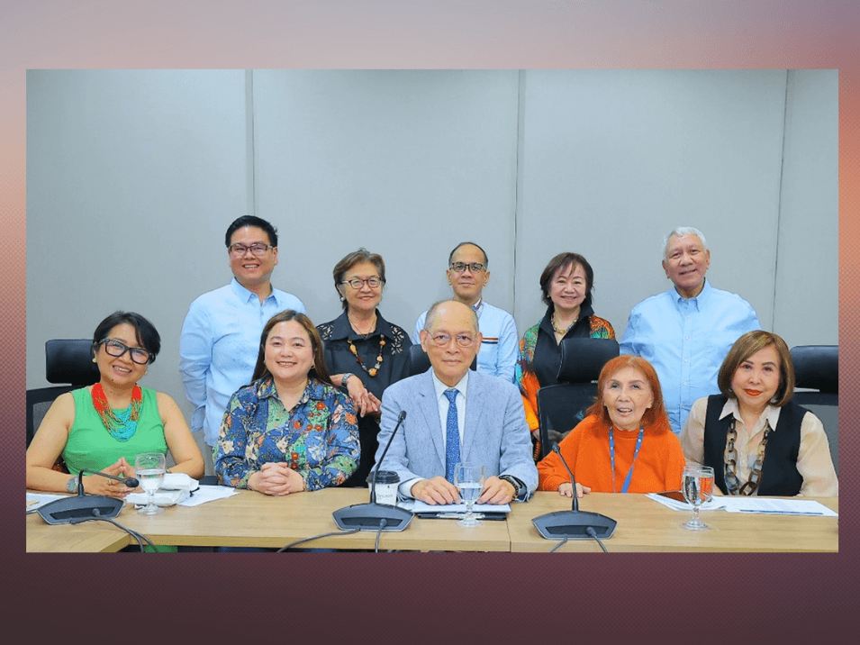 Members of the International Public Relations Association (IPRA) Philippine Chapter met with Monetary Board member Benjamin E. Diokno for a learning session on the national budget. Seated from left are Rowena Reyes, Claire Papa, Millie Dizon, and Joy Buensalido. Standing from left are Usec. Wilford Wong, JingJing Romero, Red Samar, Charisse Chuidian, and Edd Fuentes. | Contributed photo