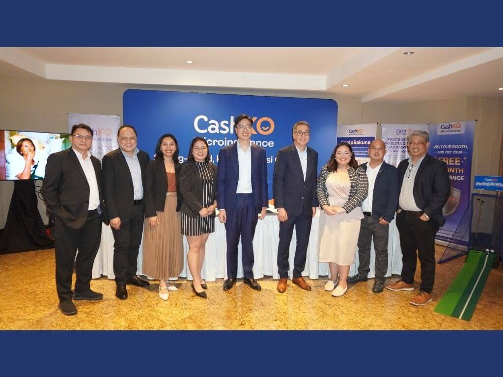 From left: Richard Posadas, senior insurance manager; Rommel Tizon, VP-Partnerships; Jean Ticar, partnerships distribution manager; Mechille Tisha Barete, Partnerships Executive; Justin Arcenas, CEO and president; Gerardo "Gerry" Tongco, SVP-chief distribution officer; Shane Del Rosario, strategic initiatives senior manager; Francis Bacagan, senior insurance specialist; Manolito Peneyra, senior microinsurance channel manager | Contributed photo