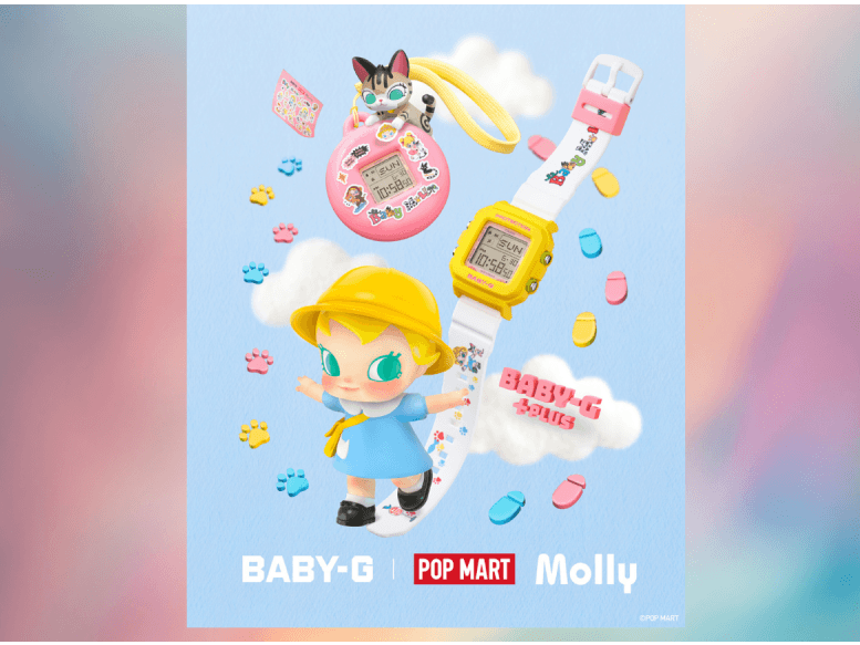 Casio's limited-edition Baby Molly &times; BABY-G watch, priced at P8,930, combines collectible character designs with everyday functionality as the watchmaker seeks to attract POP MART fans and watch enthusiasts in the Philippines. | Contributed photo
