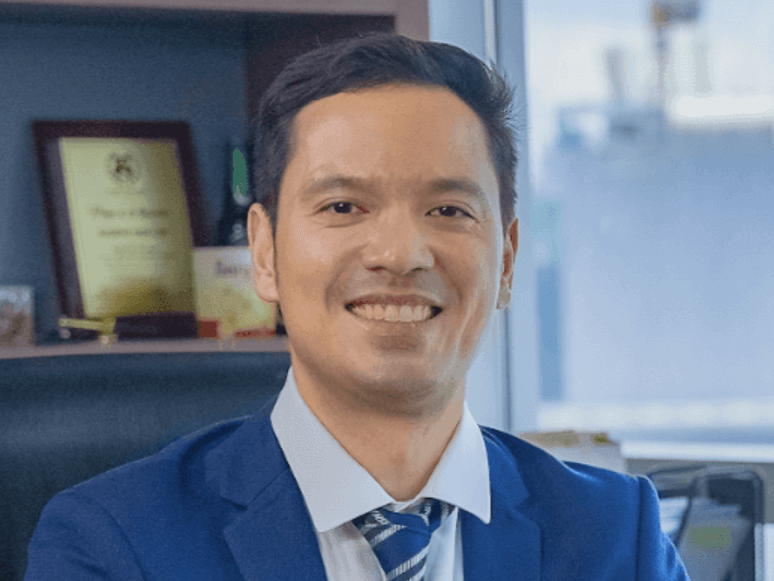 Eugene Erik C. Lapasaran Lim Top Line chair, president and CEO