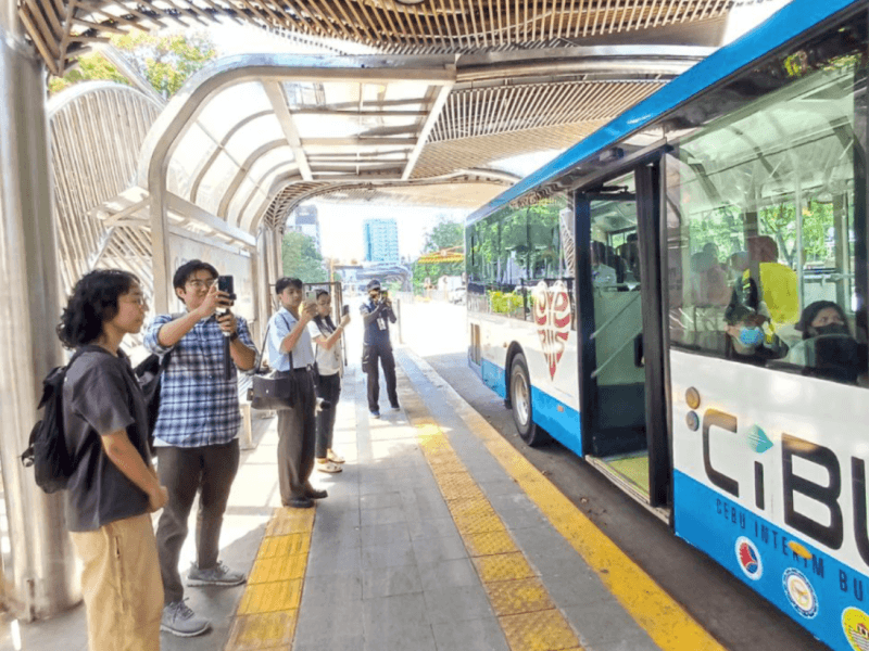 The Cebu Bus Rapid Transit has started its initial operation on March 13 after years of delay. | Photo from the Cebu City Public Information Office