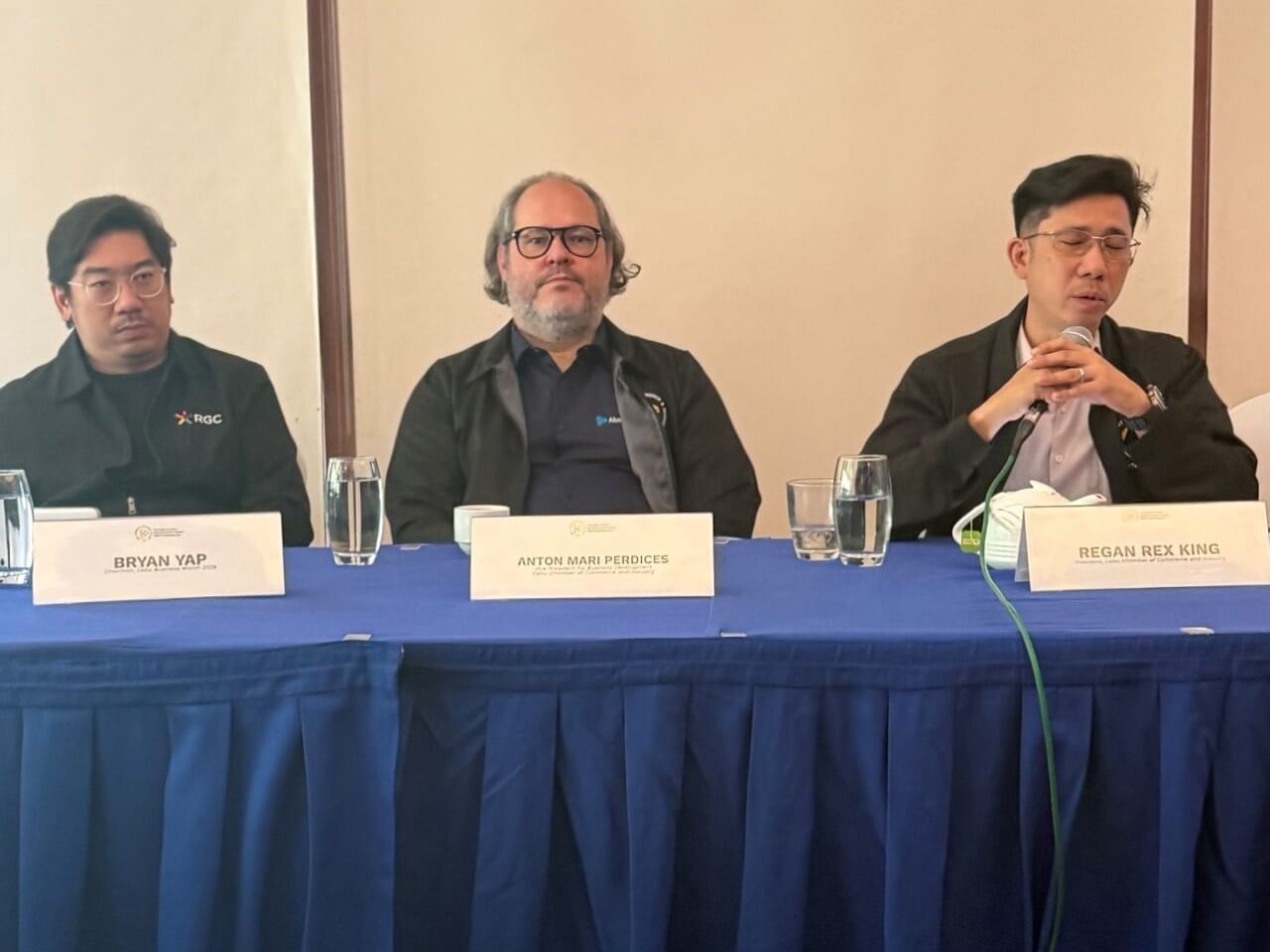 Cebu Chamber of Commerce and Industry leaders discuss strategies to cushion businesses from rising fuel prices and potential supply disruptions. | ​Photo by Connie Fernandez-Brojan