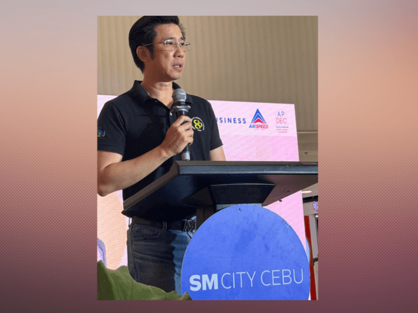 Cebu Chamber of Commerce and Industry (CCCI) president Regan Rex King calls business groups, government agencies and large companies to go beyond organizing trade fairs by creating supplier linkages, procurement opportunities and other connections that would help small businesses reach larger markets. He spoke during the 5th &nbsp;anniversary celebration of the Women Strong Network Hybrid Trade Fair. | Photo by Connie Fernandez-Brojan&nbsp;