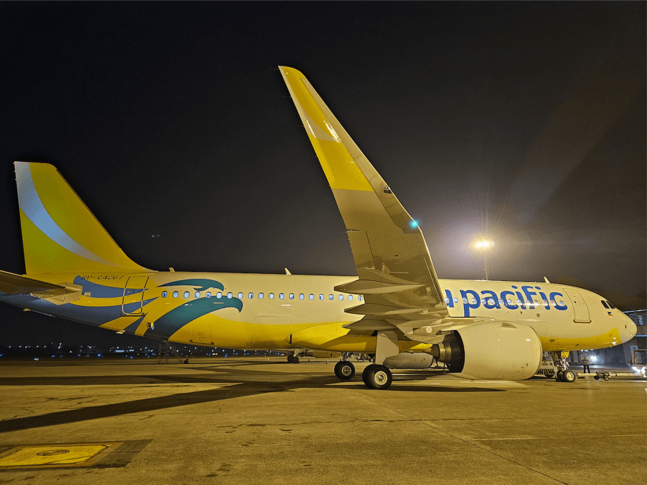 Cebu Pacific's newest fuel-efficient A320neo arrived at Ninoy Aquino International Airport on May 21, 2024. (contributed)