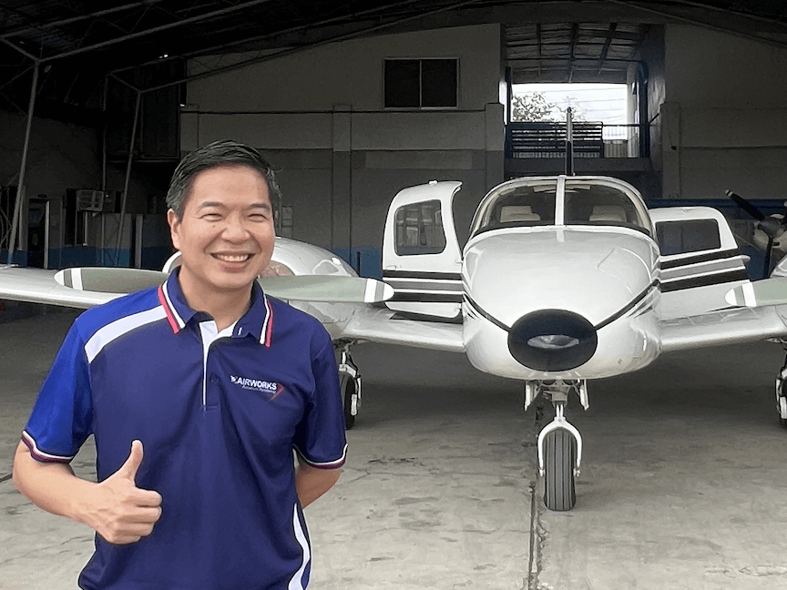 Vincent Ong Airworks President 