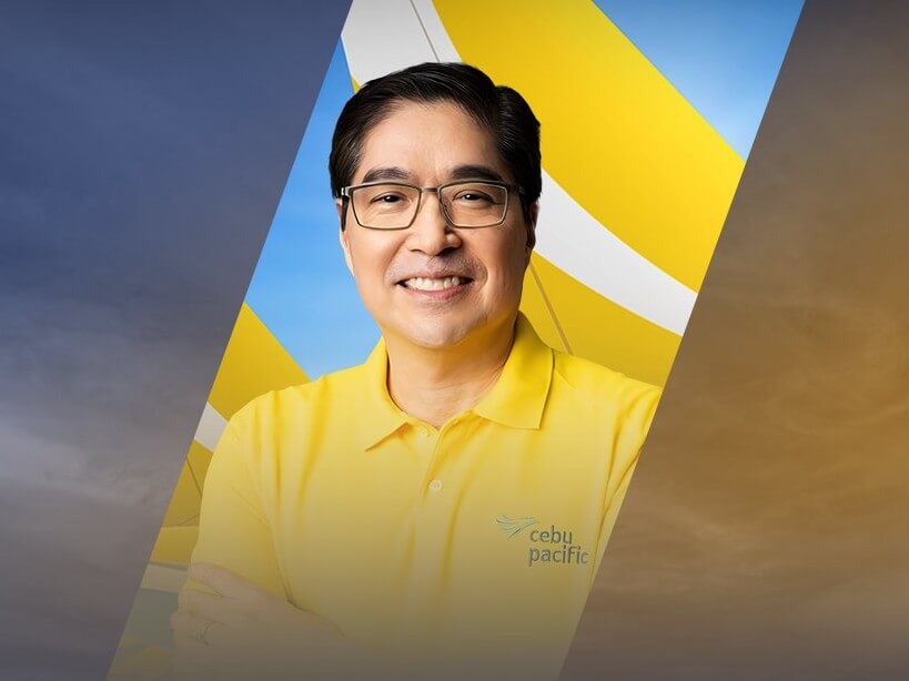 Lance Gokongwei Cebu Pacific chair