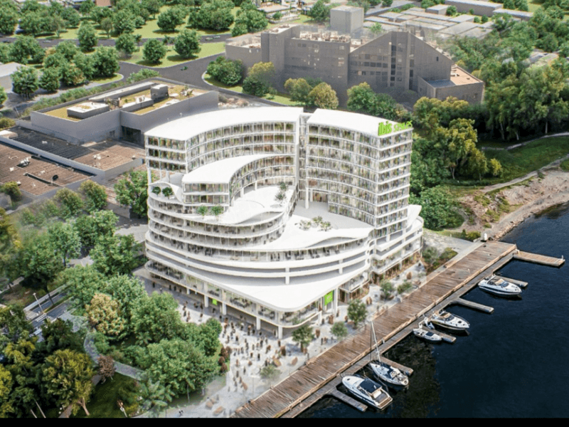 Artist rendering of the 150-room ibis Styles Cebu Mactan at the Cebu Yacht Club. | Contributed photo