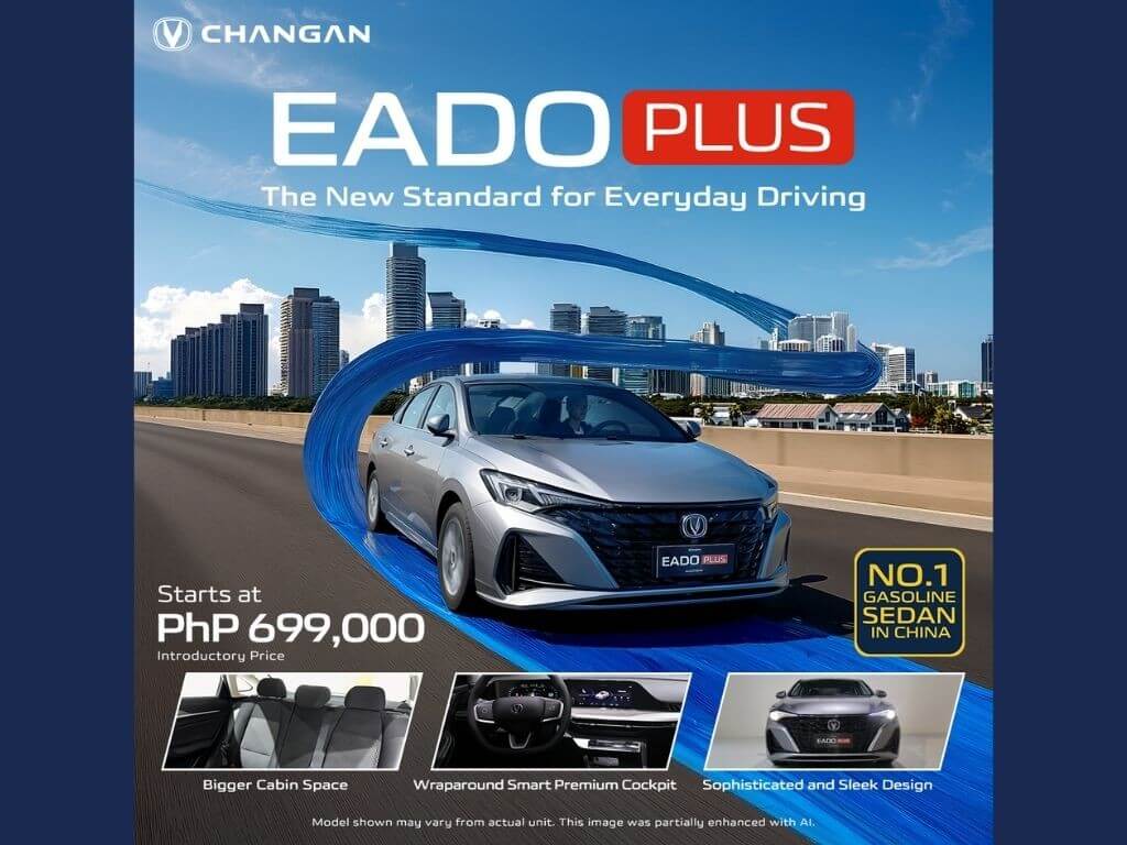The Changan Eado Plus combines a refined exterior a comfortable and connected cabin and smart driving technologies, effectively supporting both daily commutes and longer drives beyond the city. &nbsp;| Contributed photo