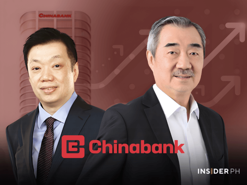 &nbsp;Chinabank president and CEO Romeo Uyan with chair Hans T. Sy.&nbsp;