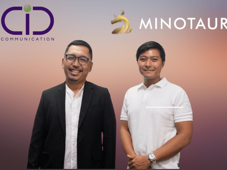 CID Communication CEO Patrick Morales and Minotaur PH CEO Jamie Paraso | Contributed photo