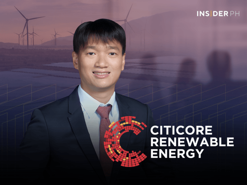 Oliver Tan&nbsp;Citicore Renewable Energy president, CEO&nbsp;