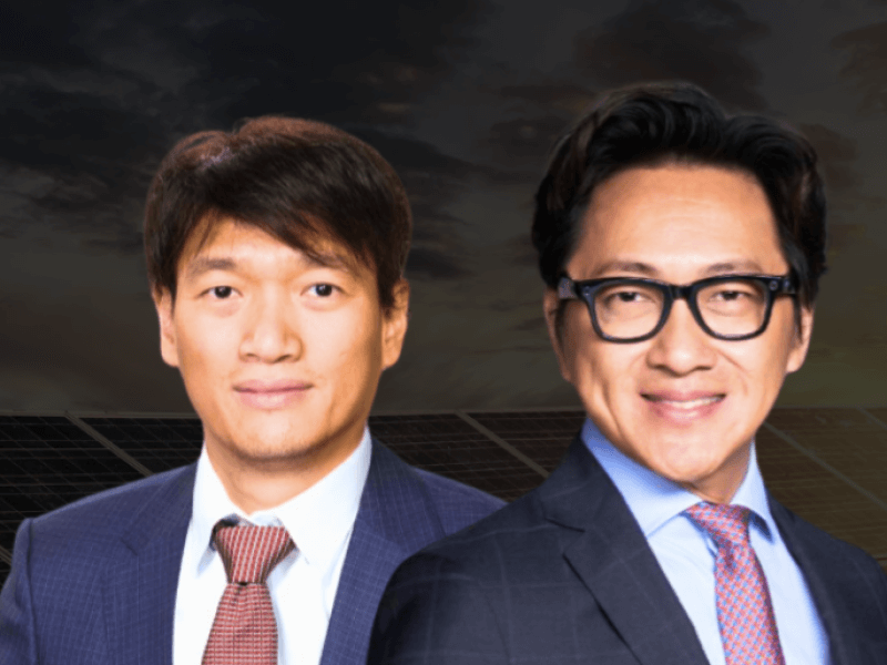 CREC president, CEO Oliver Tan & CREC chair Edgar Saavedra