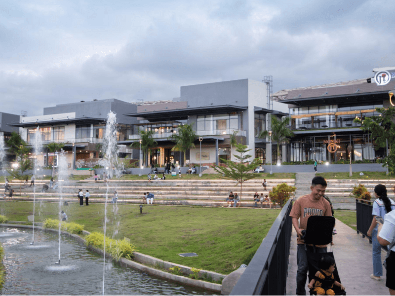 Cebu Landmasters Inc. is expanding its recurring income portfolio as new commercial properties become operational and attract tenants. The Davao Global Township Retail Pavilion, shown above, is among the properties contributing to the growth of its leasing revenues. | Contributed photo