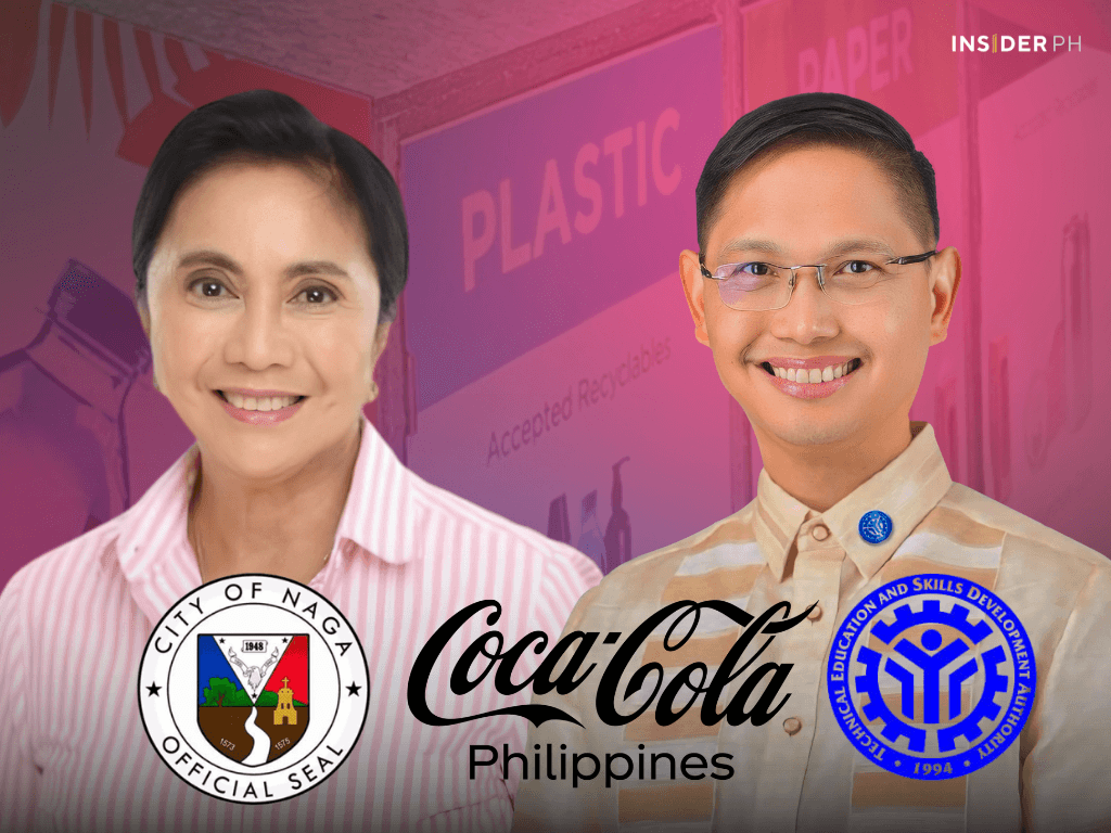 Naga City mayor Leni Robredo and Tesda Secretary Kiko Benitez
