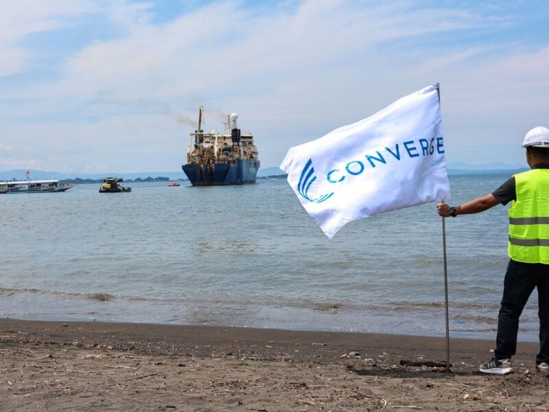 Davao cable landing. | Contributed photo