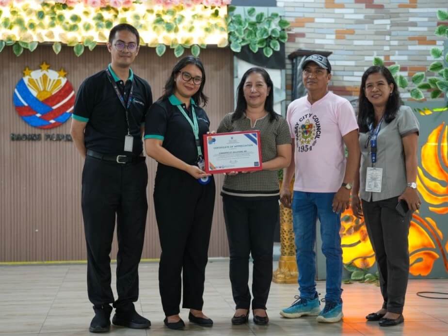 The Pasay city school is the third learning institution engaged by Converge for its Project PIGLET initiative, which was launched in 2024./ Photo from Converge