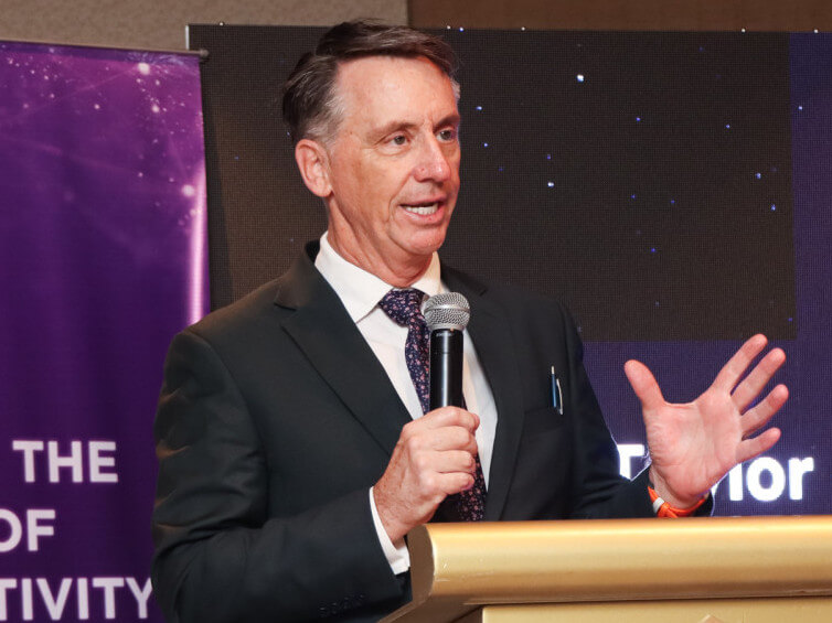 Paul TaylorThe Senior Commercial Officer of the US Embassy in the Philippines lauded the partnership between US-based Ribbon and Converge ICT.