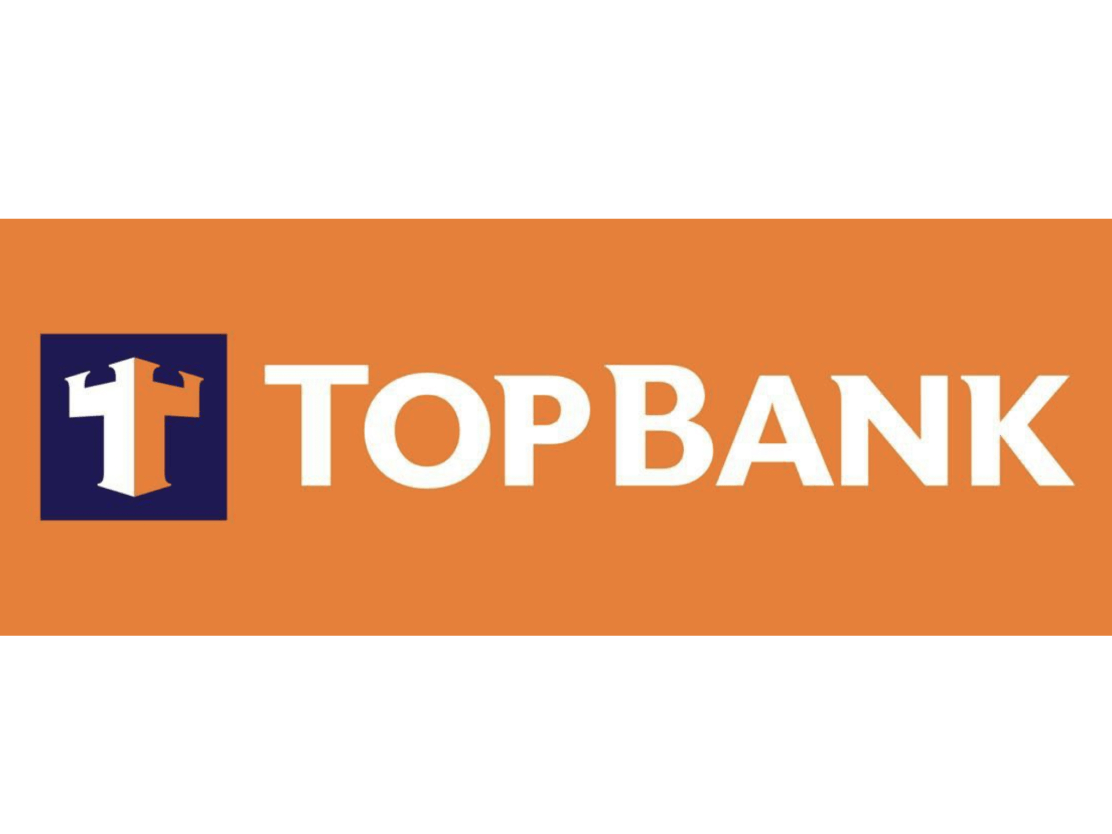 Top Bank's new logo