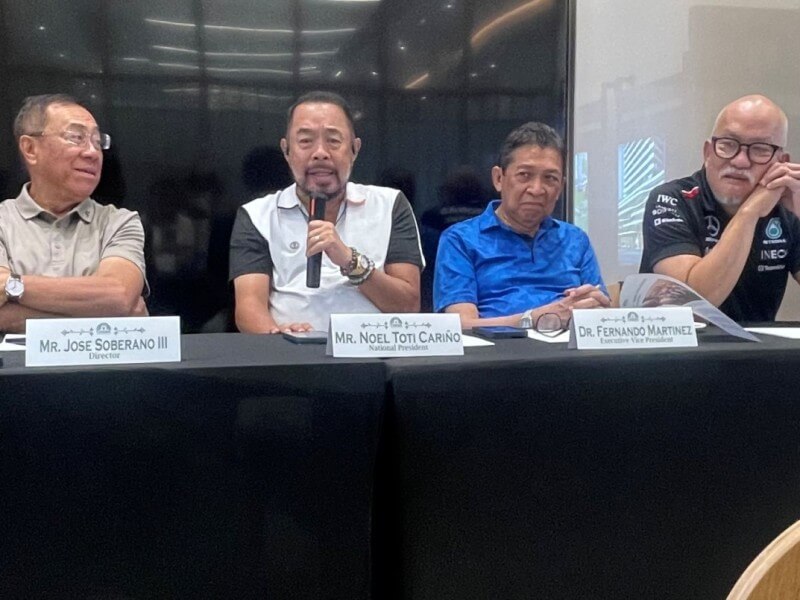 Officials of the Chamber of Real Estate and Builders&rsquo; Associations Inc. (CREBA) brief reporters on the three-day national convention held from Oct. 21 to 23 under the theme &ldquo;Beyond Shelter: Creating Communities, Transforming Lives.&rdquo; From left: CREBA national director and convention chair Jose Soberano III; CREBA national president Noel &ldquo;Toti&rdquo; Cari&ntilde;o; CREBA executive vice president Dr. Fernando Martinez; and CREBA vice president for international affairs Alejandro Ma&ntilde;alac. | Photo by Connie Fernandez-Brojan