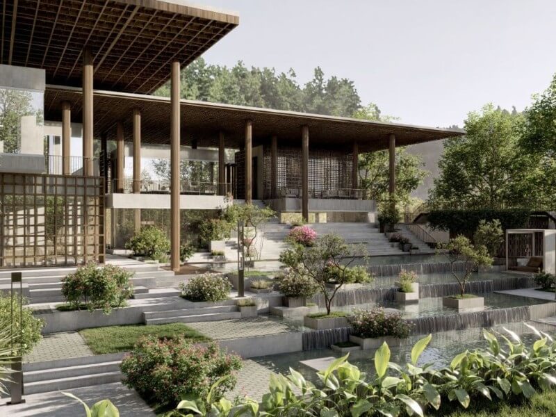 WEAVE, a residential concept by Yoval Julianto and Lady Viona Yacup of Dreamlabs Architects in Indonesia, won 1st Place in the Conceptual Professional Architecture &ndash; Residential category at the DAIKIN Designer Awards 2025. &nbsp;Contributed photo