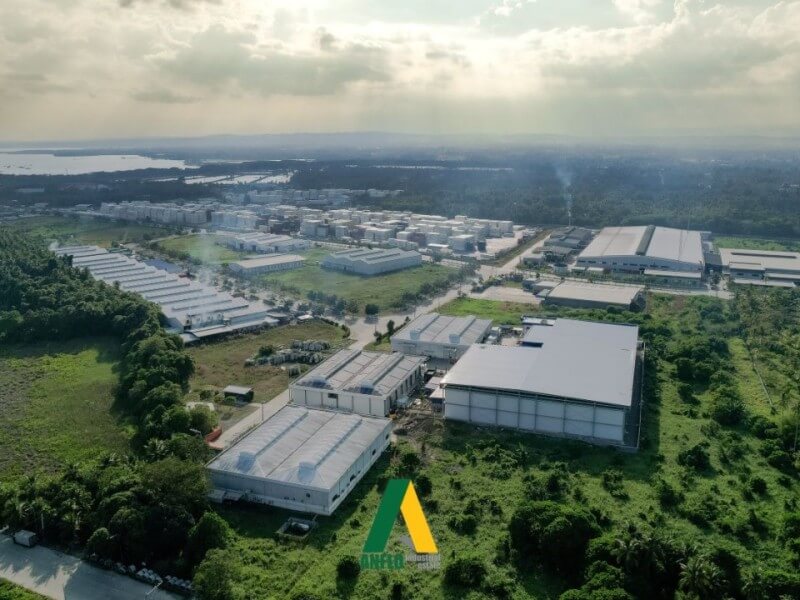 The 63-hectare agro-industrial hub in Panabo City hosts 24 locators engaged in agro-processing, packaging, warehousing and manufacturing, representing six countries and employing more than 1,300 workers. | Contributed photo