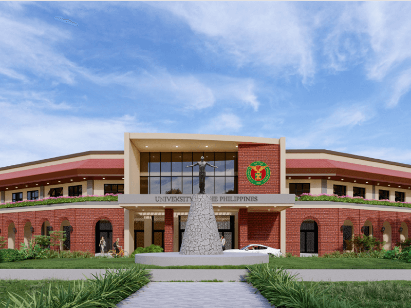An artist&rsquo;s perspective of the soon to rise University of the Philippines Professional School for Agriculture and the Environment in Agriya township in Panabo City. | Contributed photo