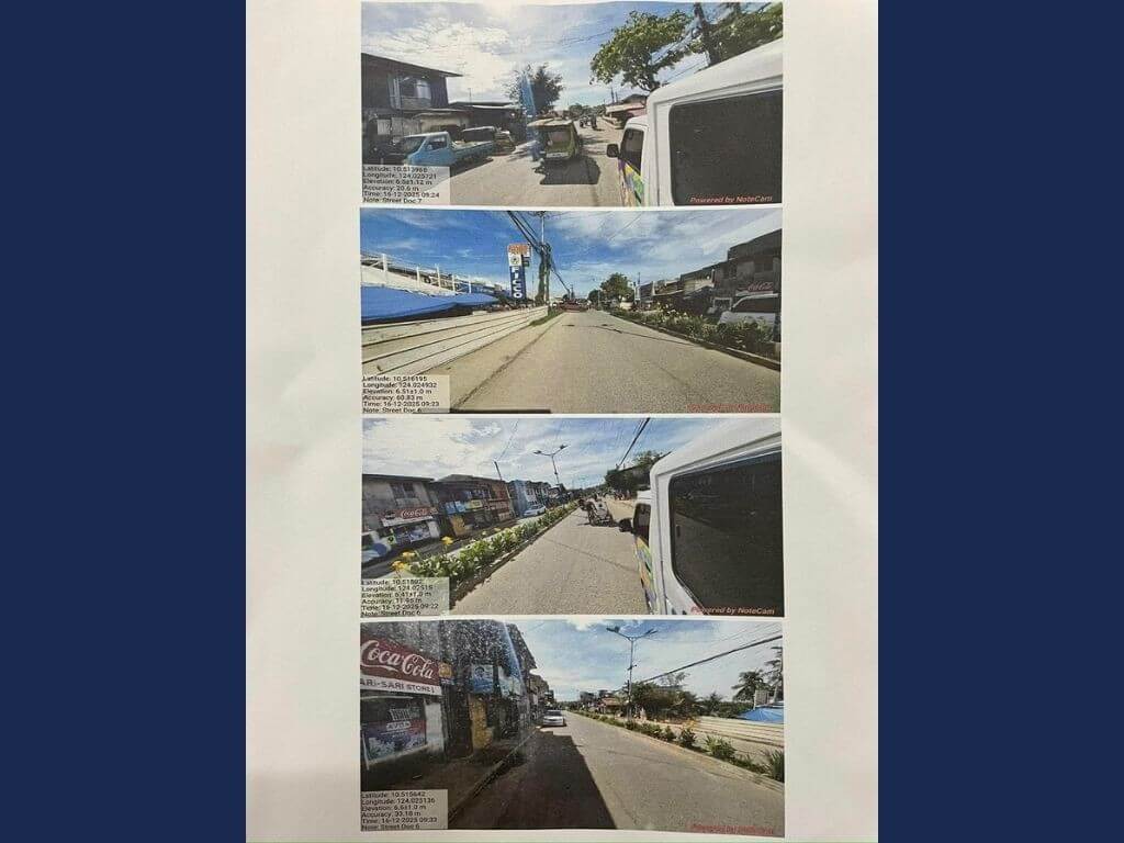 The report from the Danao City Engineering Office includes photos of a portion of C.P. Garcia Street in Danao which appears to be in good condition. The Department of Public Works and Highways earlier programmed &nbsp;the construction of a road on &nbsp;C.P. Garcia Street, which Danao Mayor Durano wants cancelled in favor of more pressing projects in the city. | Contributed photo