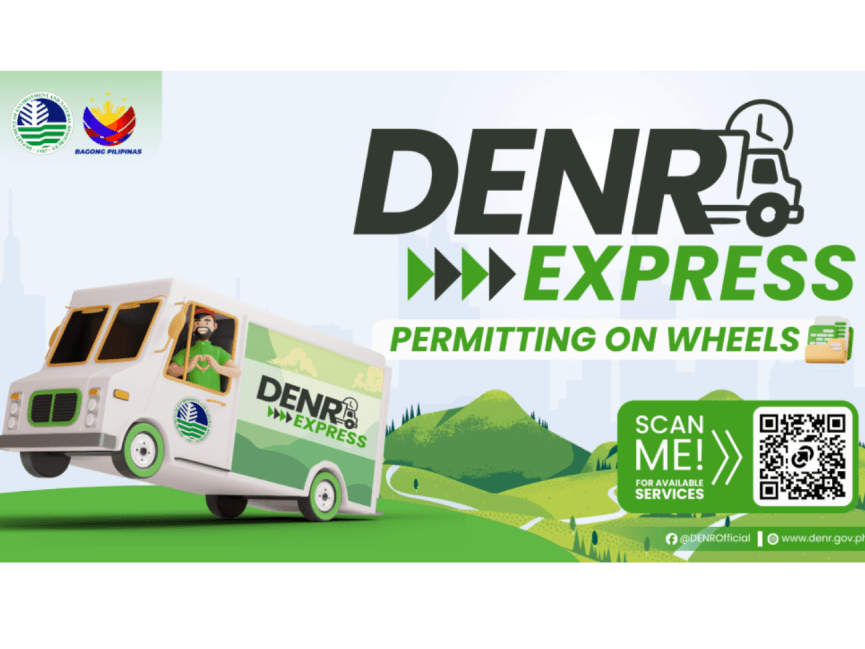 DENR brings "Permitting on Wheels" to local communities, cutting travel time and costs for SMEs.&nbsp; (Click to view full image)