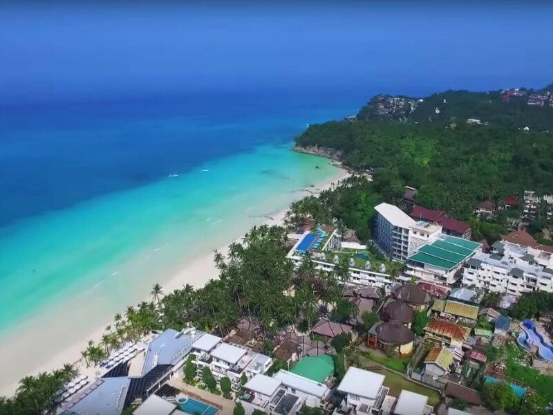 Aerial view of Boracay Island. The DENR has tightened environmental clearance requirements under Administrative Order No. 2025-36 as part of continuing rehabilitation efforts. | Contributed photo