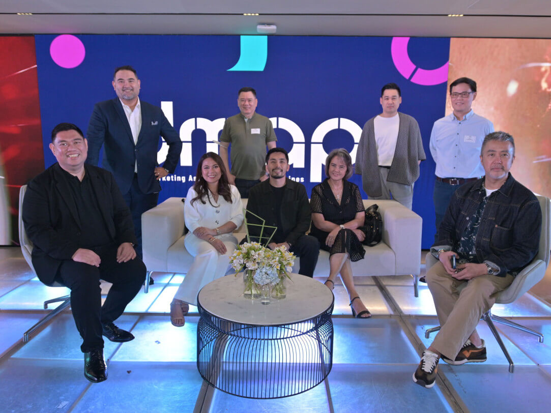 DMAP Board of Trustees: (From left to right) Manny Gonzales, DMAP President; Miko David, DMAP Treasurer; Kit Ramos-Disini, DMAP Trustee; Gary Abello, DMAP Vice President Internal; Raymund Sison, DMAP Vice President External; Cynthia Dayco, DMAP Corporate Secretary; Jace Susara, DMAP Trustee; Hans Roxas-Chua, DMAP Trustee; Alan Fontanilla, DMAP Trustee and DigiCon 2024 Co-Chair.