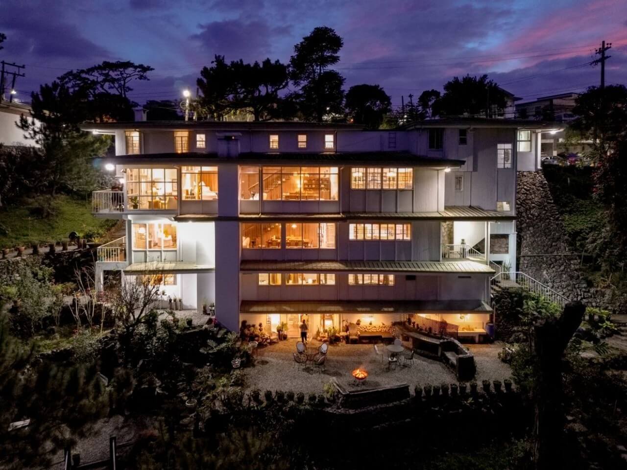 Aerial view of the Country Place at night | Contributed photo