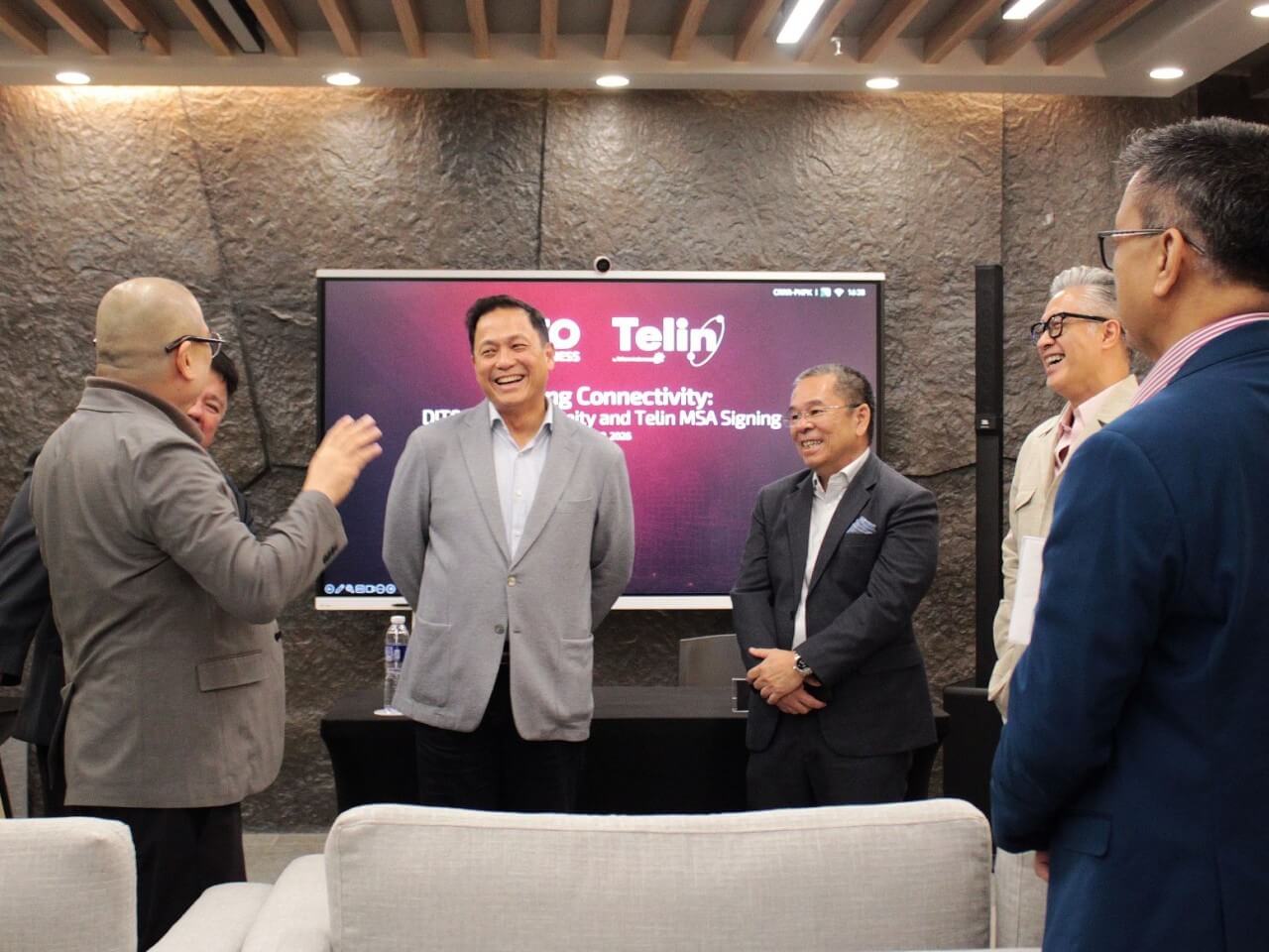 Leaders from DITO Telecommunity and Telin convene to mark a milestone agreement supporting expanded connectivity across Asian markets. | Contributed photo