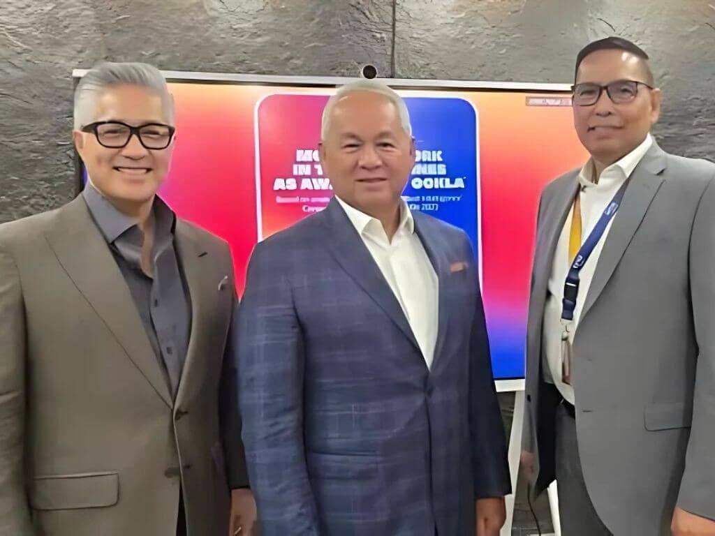 DITO Telecommunity executives (from left to right) Chief Revenue Officer Atty. Adel Tamano, DITO president and CEO Eric Alberto, and Chief Technology Officer Rodolfo Santiago./Contributed Photo