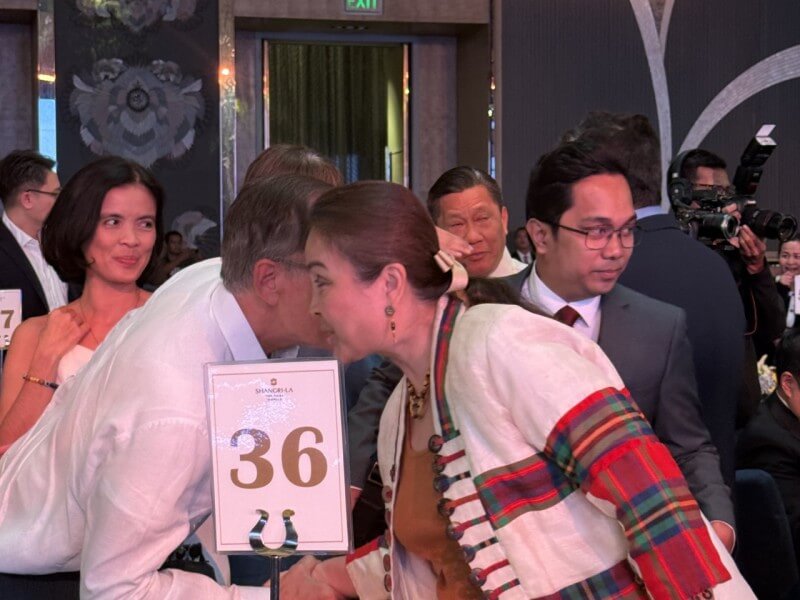 Senator Loren Legarda spotted among guests at Divina Law&rsquo;s 20th anniversary./Photo by Miguel R. ​Camus