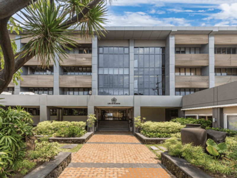 The LBL Building, D&L’s head office in Quezon City, secures LEED Gold certification./Photo from D&L 