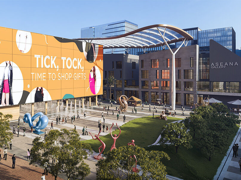 A part of Aseana City/ Photo lifted from DMW's website