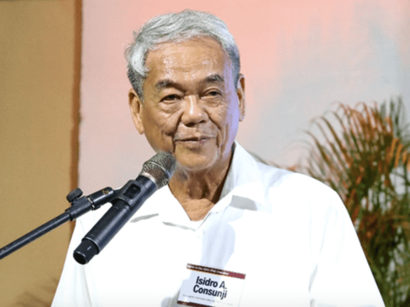 Isidro Consunji DMCI Holdings chair, president 