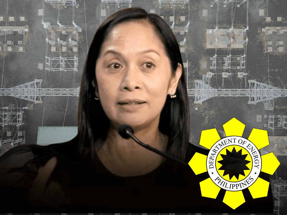 Energy Secretary Sharon Garin briefs reporters on the Department of Energy&rsquo;s efforts to strengthen accountability among power generation companies and curb prolonged outages that have triggered red and yellow alerts in the Visayas.&nbsp;