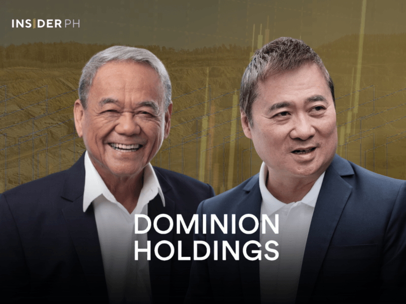 Henry T. Sy Jr. (right), vice chair of SM Investments Corp., and Isidro A. Consunji, chair and CEO of DMCI Holdings Inc.