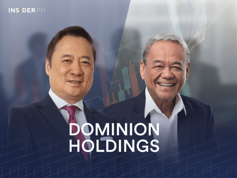 Dominion director Henry Sy Jr. with Dominion chair Isidro Consunji.&nbsp;