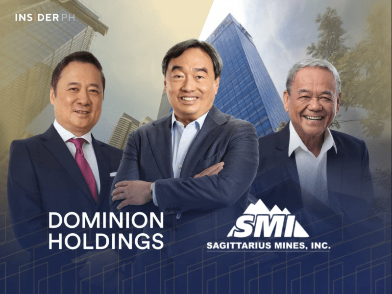 Big time backers: Dominion Holdings directors Henry Sy Jr., Frederic DyBuncio (president) and Isidro Consunji (chair).&nbsp;