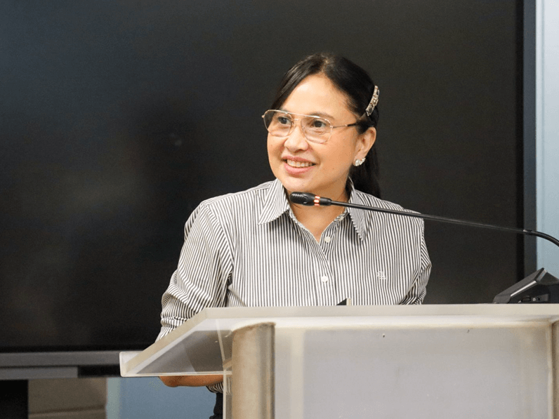 Trade and Industry Secretary Cristina A. Roque"By helping our tourism MSMEs, we are not only sustaining businesses but also securing livelihoods for countless Filipinos whose income depends on this sector."