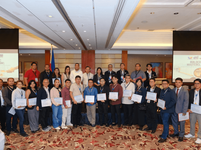 At the launch of the Builders’ Basic Masterclass (BBM), which targets grassroots contractors, particularly in areas with limited access to formal training./ Contributed photo