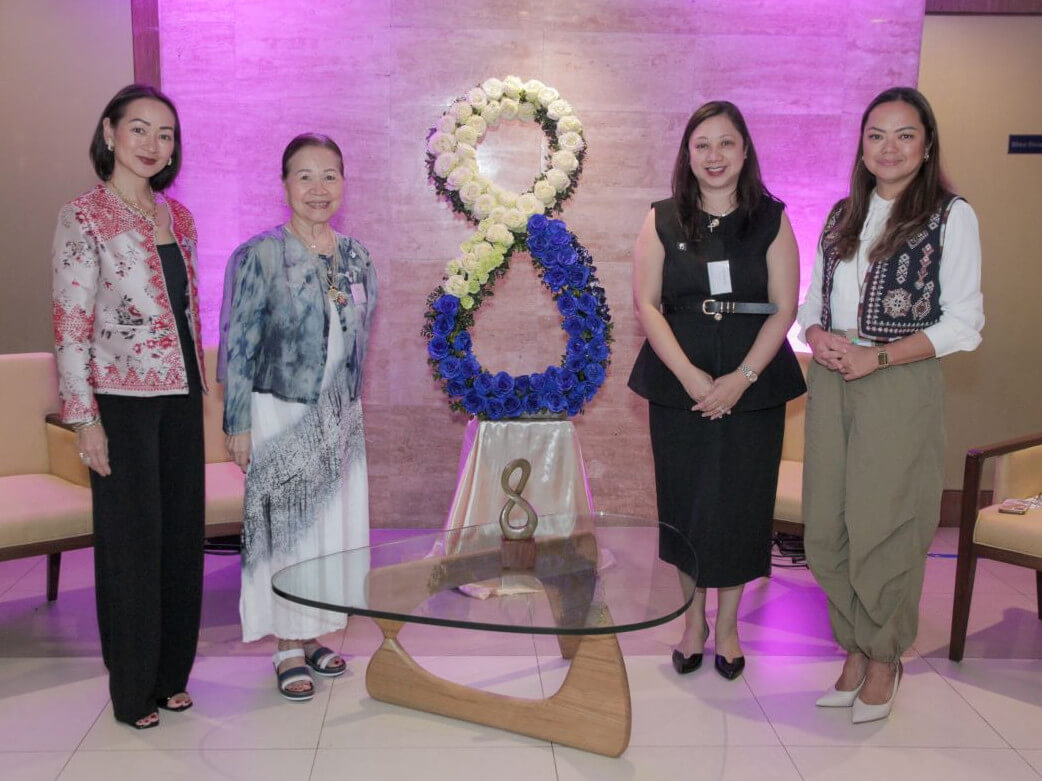  At the media launch of the 6th Bravo Empowered Women Awards at Security Bank Centre on Jan. 20, 2025. (From left): Maritoni Rufino-Tordesillas, Zonta member and media launch host; Armita Rufino, District 17 Zonta Foundation for Women Endowment ambassador; Aileen Ruiz-Zarate, Bravo Committee chair, and Tanya Ansaldo-Deakin, FVP and corporate communications head, Security Bank./Photo from Security ​Bank
