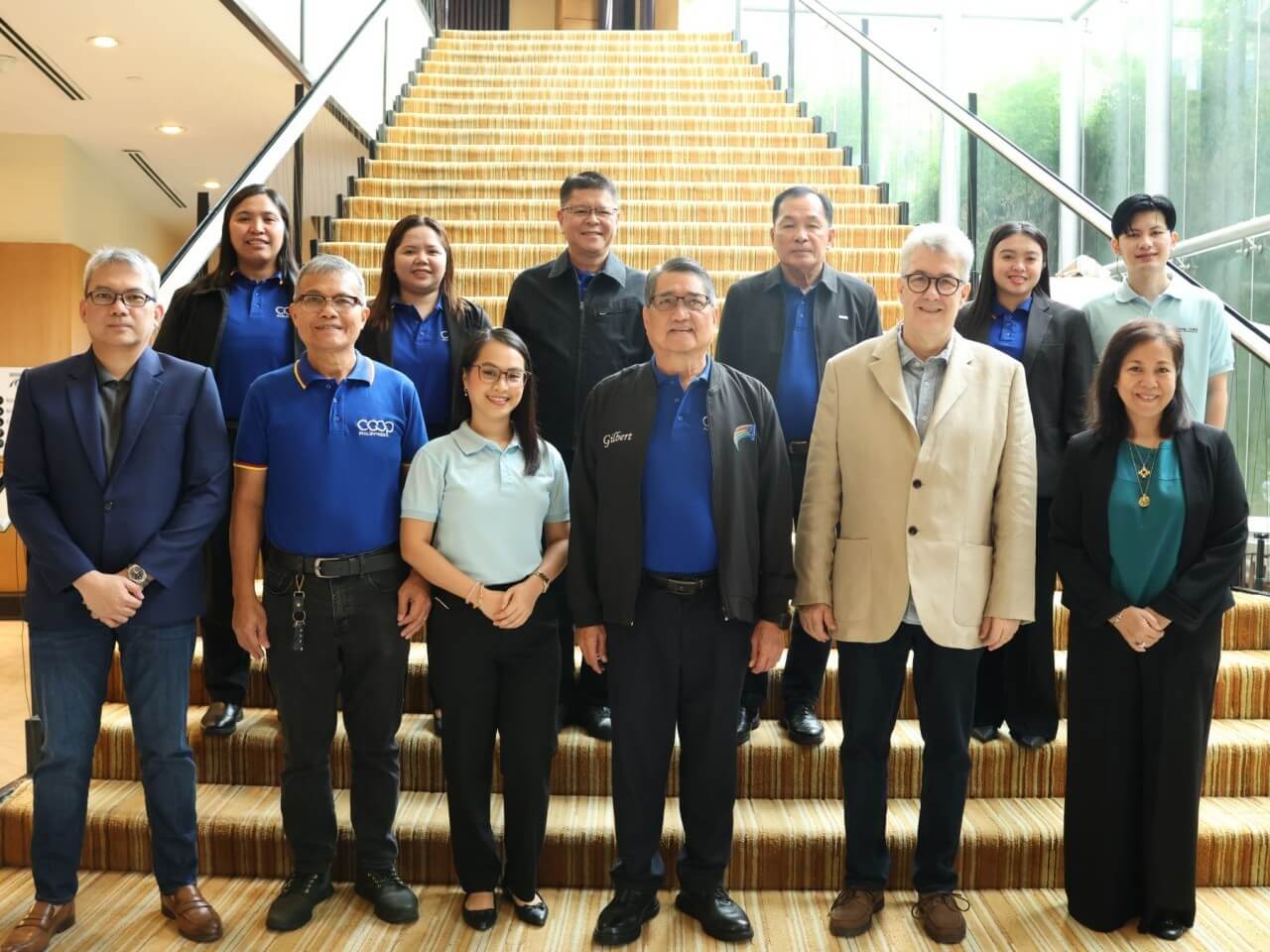 Executives and partners gather for the signing of the Pre-Opening Services Agreement and Full Management Contract between Enderun Hotels and Galilea Gardens Hotel, led by Carlo Librea, director of business development, Enderun Hotels; BGen William P. Turalde, AFP (Ret.), chair, KATTSI; MetaChuvie Asong, president, KATTSI; MGen Gilbert S. Llanto, AFP (Ret.), chair, ACDI MPC / PAHC; Thomas Wenger, senior VP, Enderun Hotels; and Tricia Tensuan, VP, Enderun marketing.| Contributed photo