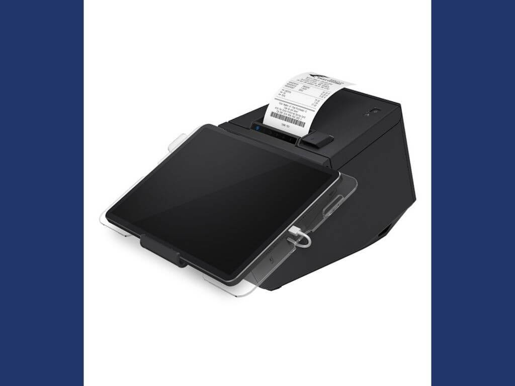 Epson’s TM-m30II-SL receipt printer is built for businesses where every inch of counter space matters. | Contributed photo