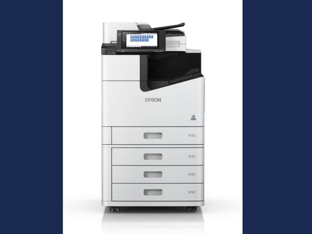 The Epson WorkForce Enterprise C21000 Multifunction Printer is built for high-volume printing, delivering fast and reliable output for busy offices. It uses Epson&rsquo;s Heat-Free Technology, which lowers energy use compared to traditional laser printers. | Contributed photo
